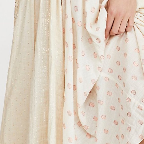 NEW Free People Amanda Strapless Midi Dress $228 - Picture 12 of 13